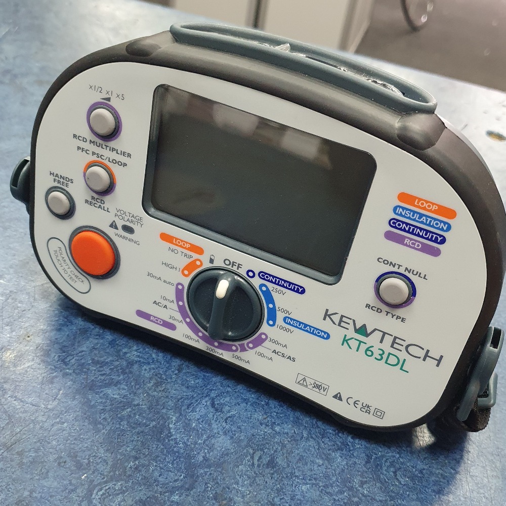 Kewtech Kewtech KT63DL Handheld Digital Multifunction Tester Own4Less